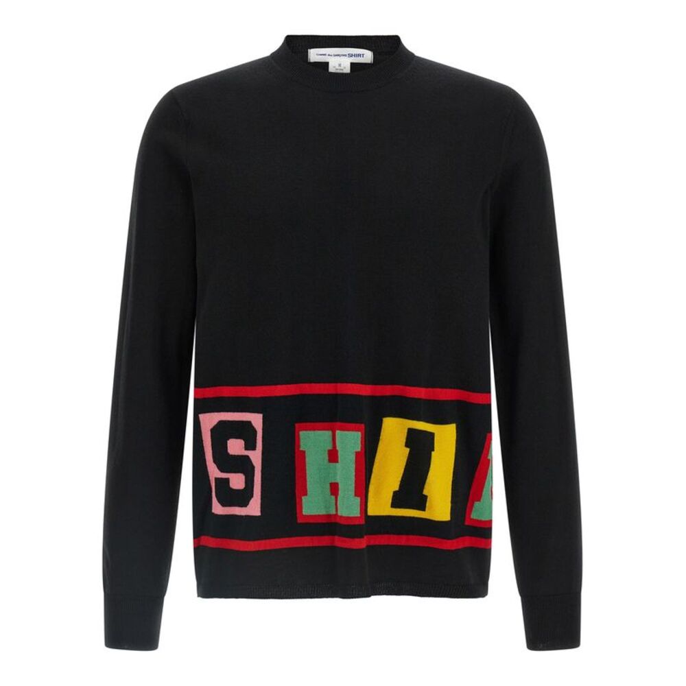 Comme Des Garçons Black Acetate Men's Cardigan